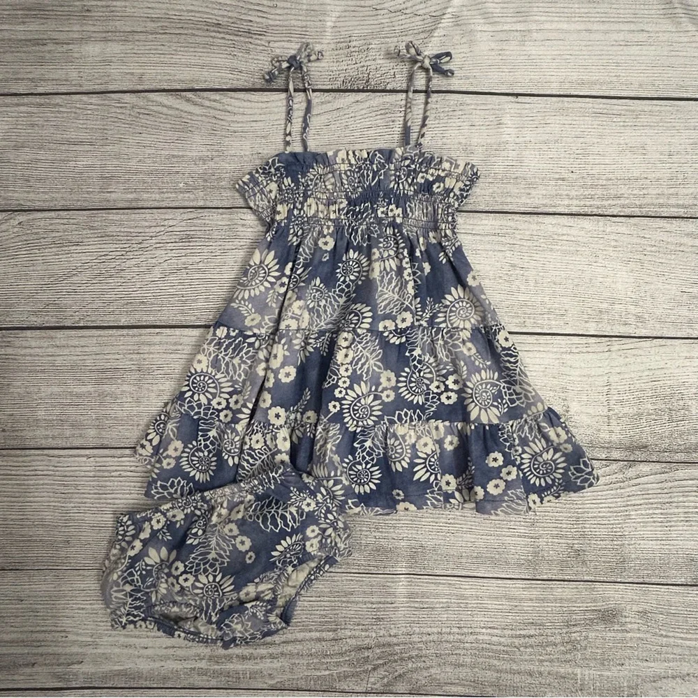 Ralph Lauren Paisley floral dress size 9 months girls